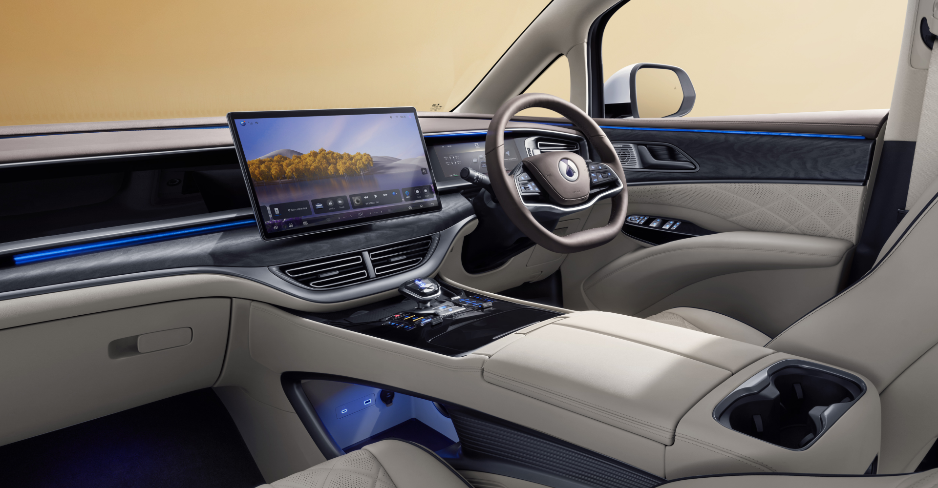 The BYD Intelligent Cockpit System is powered by an advanced Android architecture, delivering a smarter, safer, and supremely comfortable driving experience.